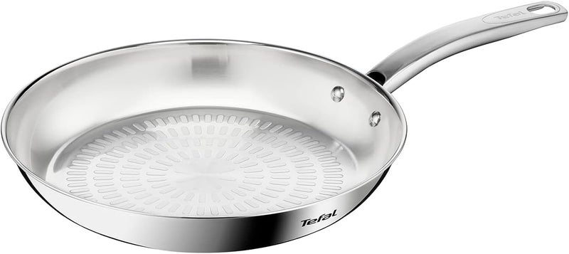 T-fal TEFAL Intuition frypan 28 cm | Premium Stainless Steel 18/10 | Perfect Searing | Easy Release | Robust handle | Induction | 2 Years Warranty | B8590635 - Image 1