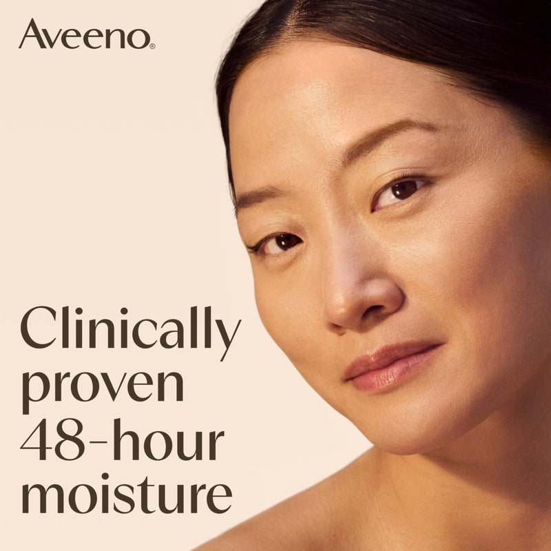 Aveeno Calm + Restore Oat Gel Facial Moisturizer for Sensitive Skin, Fast-Absorbing, Soothing Lightweight Gel Cream Face Moisturizer with Prebiotic Oat & Feverfew, Fragrance-Free, 0.5 oz - Image 4