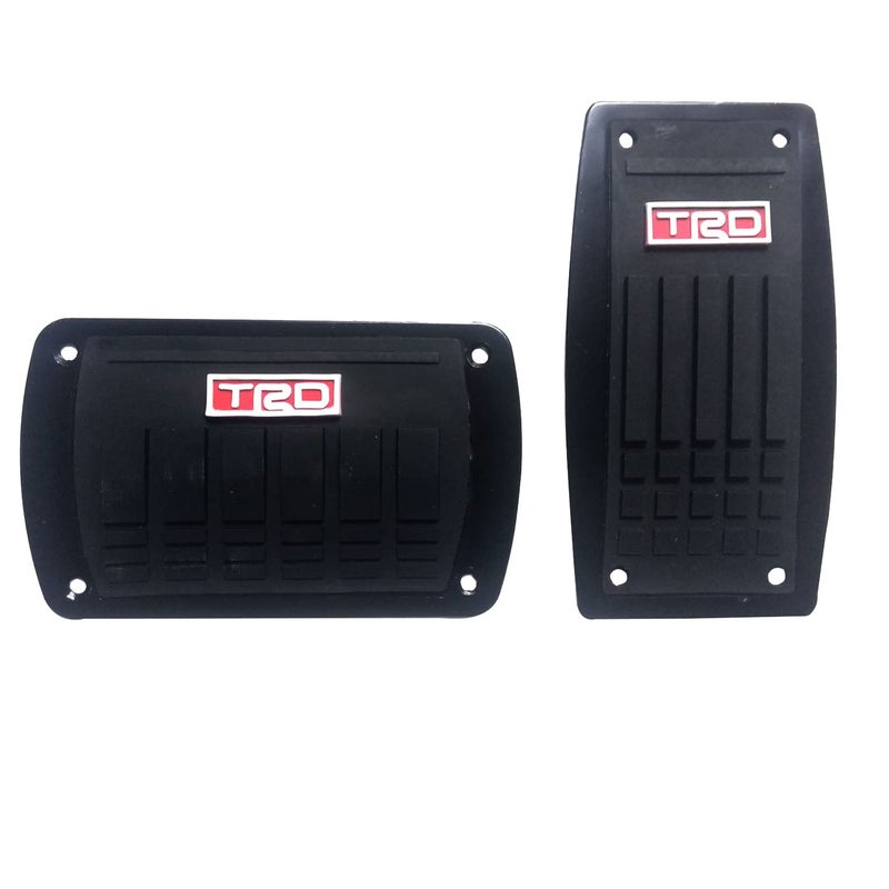 Oshotto مجموعة أغطية دواسات السيارة الأوتوماتيكية Oshotto 2 قطع CS-053 غير قابلة للانزلاق متوافقة مع هيونداي فيرنا - Image 3