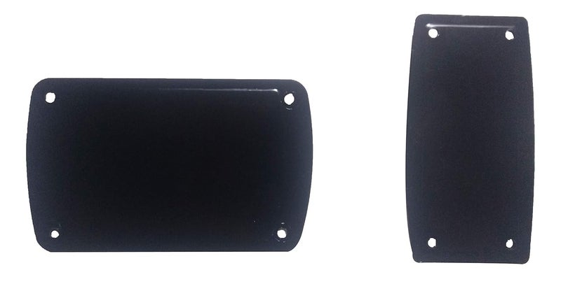 Oshotto مجموعة أغطية دواسات السيارة الأوتوماتيكية Oshotto 2 قطع CS-053 غير قابلة للانزلاق متوافقة مع هيونداي فيرنا - Image 4