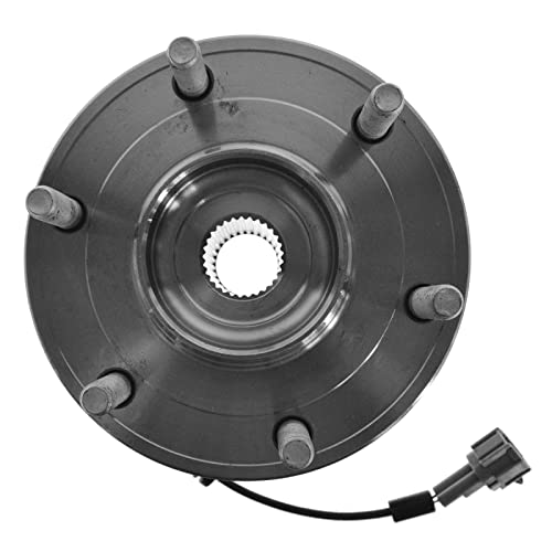 TRQ Front Drivetrain Kit CV Axle Shaft Assembly Wheel Hub Bearing Assembly Compatible with 2008-2010 INFINITI QX56 2008-2012 Nissan Armada TITAN - Image 4