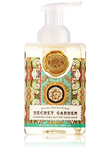 Michel Design Works - Michel Design Works Foaming Hand Soap, 17.8 Fluid Ounce, Secret Garden - Image 1