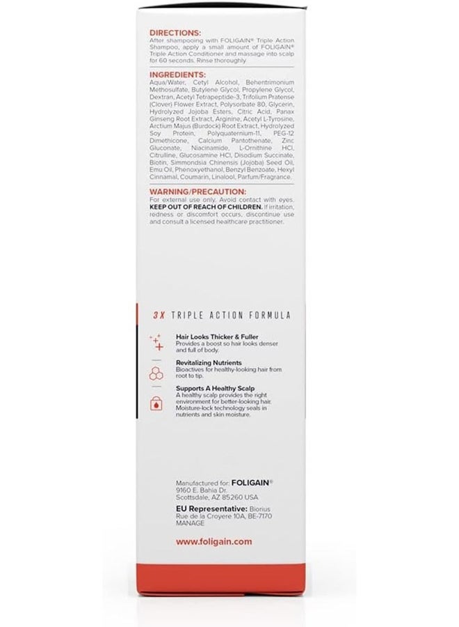 Foligain Stimulating Conditioner For Thinning Hair - Men 236ml - Image 4