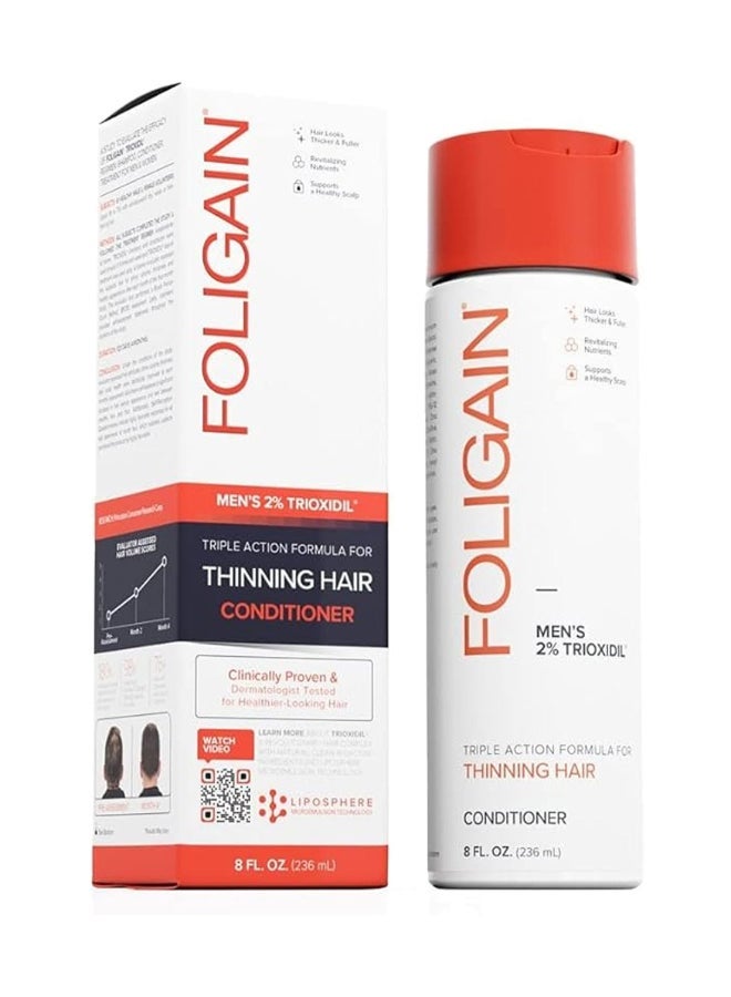 Foligain Stimulating Conditioner For Thinning Hair - Men 236ml - Image 1