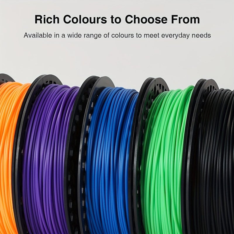 PLA 3D Printer Filament 1 75mm White 200G Small Spool Dimensional Accuracy Plus Minus 0 02mm Fits Most 3D Printers - Image 5