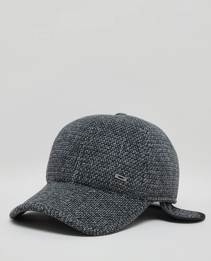 أر أند بي Textured Flap Cap