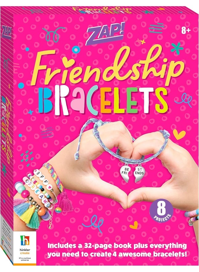 Hinkler Zap Friendship Bracelets Personalized Friendship Gifts - Zap Bracelet Crafting  - Image 1