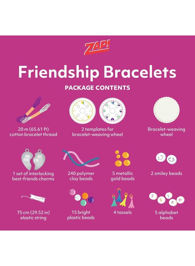 Hinkler Zap Friendship Bracelets Personalized Friendship Gifts - Zap Bracelet Crafting  - Image 4