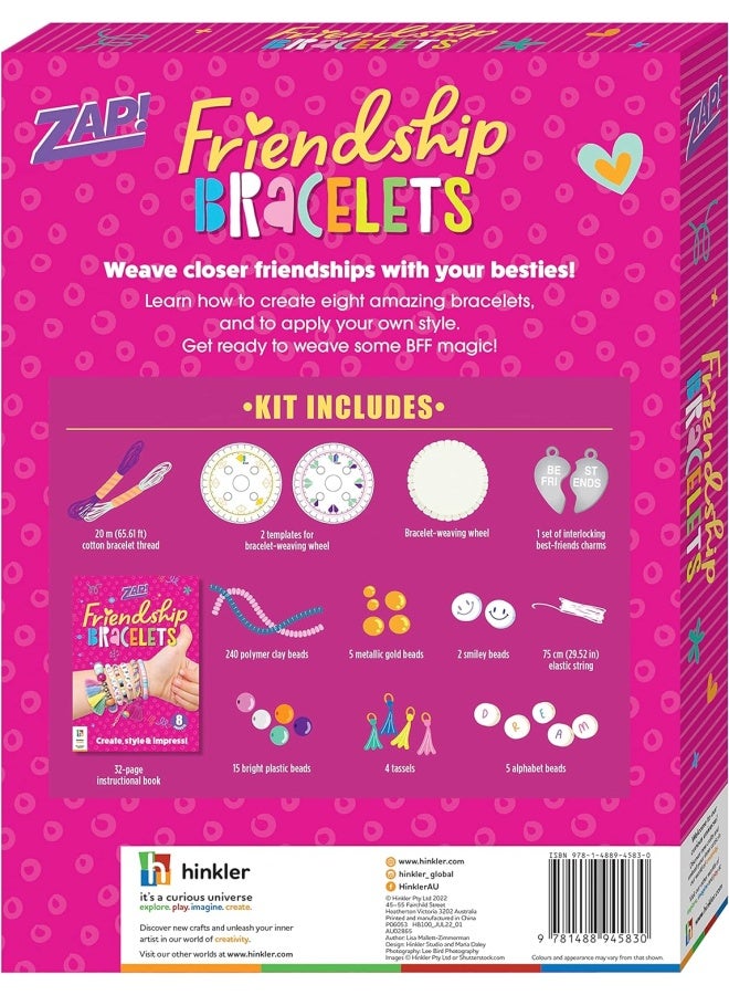 Hinkler Zap Friendship Bracelets Personalized Friendship Gifts - Zap Bracelet Crafting  - Image 2