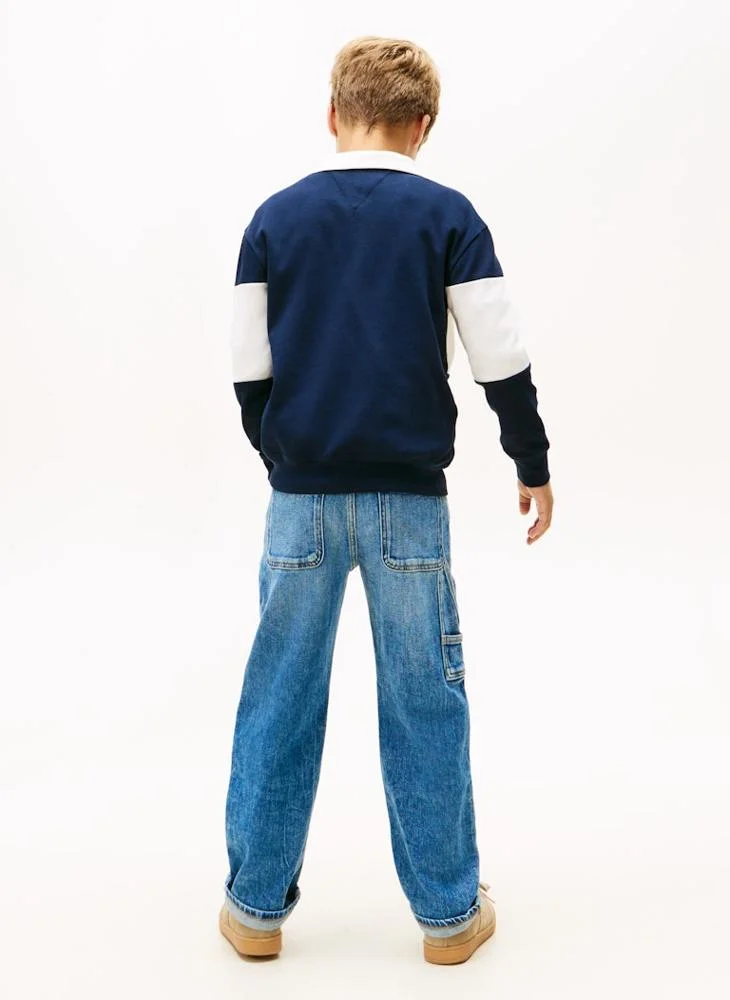 TOMMY HILFIGER Kids Colourblock Polo