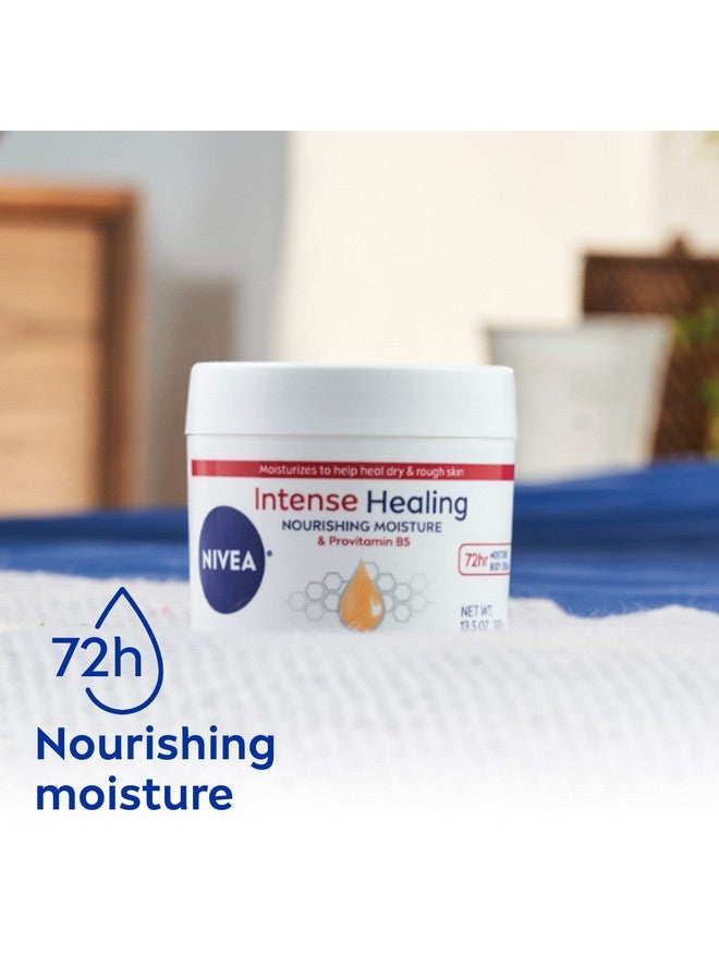 نيفيا كريم نيفيا للجسم المُعالج المكثف، مرطب يومي غير دهني للبشرة الجافة، غني ببروفيتامين ب5، يرطب البشرة حتى 72 ساعة، عبوة 13.5 أونصة - Image 4