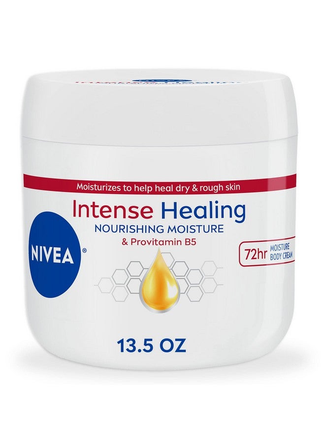 نيفيا كريم نيفيا للجسم المُعالج المكثف، مرطب يومي غير دهني للبشرة الجافة، غني ببروفيتامين ب5، يرطب البشرة حتى 72 ساعة، عبوة 13.5 أونصة - Image 1