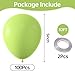 KALOR Lime Green Balloons100 Pcs 5 Inch Mini Matte Latex Balloons for Balloon Garland Arch Birthday Decoration Wedding Party Baby Shower Decorations - Image 2