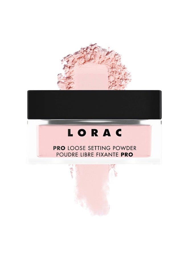 Lorac بودرة تثبيت PRO Loose | بودرة نهائية | وردي ناعم - Image 1