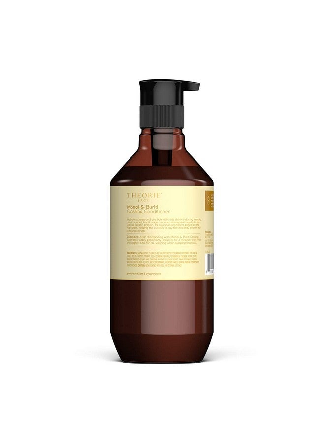 Theorie Heorie Monoi And Buriti Glossing Conditioner Hydrate & Shine Suited For Coarse And Dry Hair Protects Color & Keratin Treated Hair Pump Bottle 800Ml  - Image 3