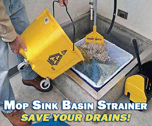 Drain-Net Filters for Mop Sink Basin Strainer (Refills) - 5 Pack - Image 5