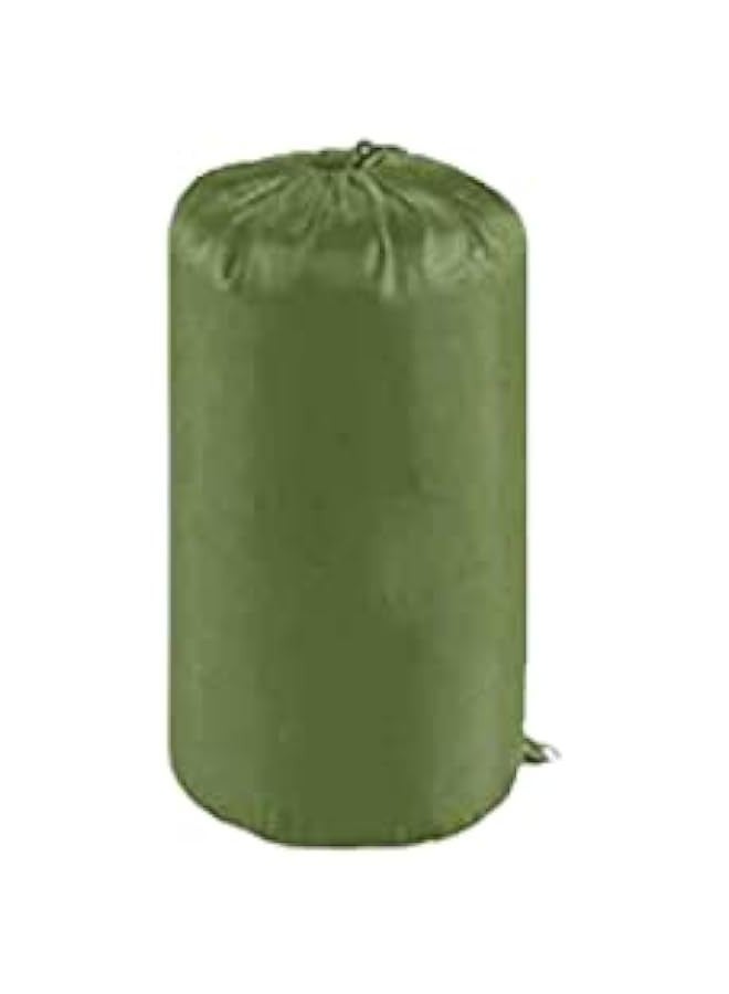Sleeping Bag,180CM bag length, cap is 30CM long Outdoor camping summer camping sleeping bag lunch 700g envelope hooded sleeping bag Blue and Green (Green) - Image 3