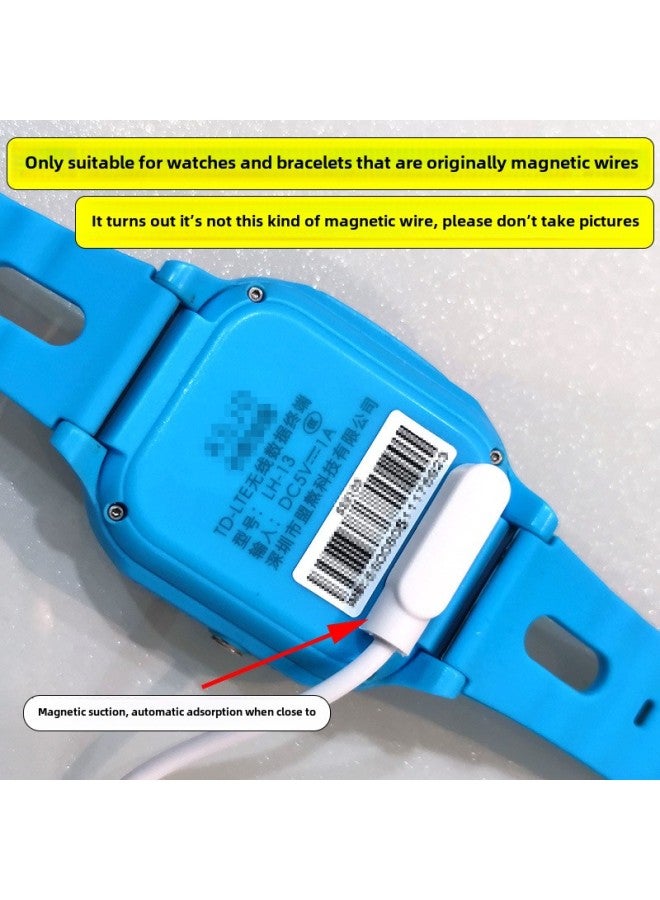 Suitable For Children's Phone Watch Smart Sports Bracelet Watch Universal 245 Contact PIN Needle Magnetic Data Charging-Color:4 Contacts 7.62mm Magnetic Cable-1 Charging Cable  - Image 3