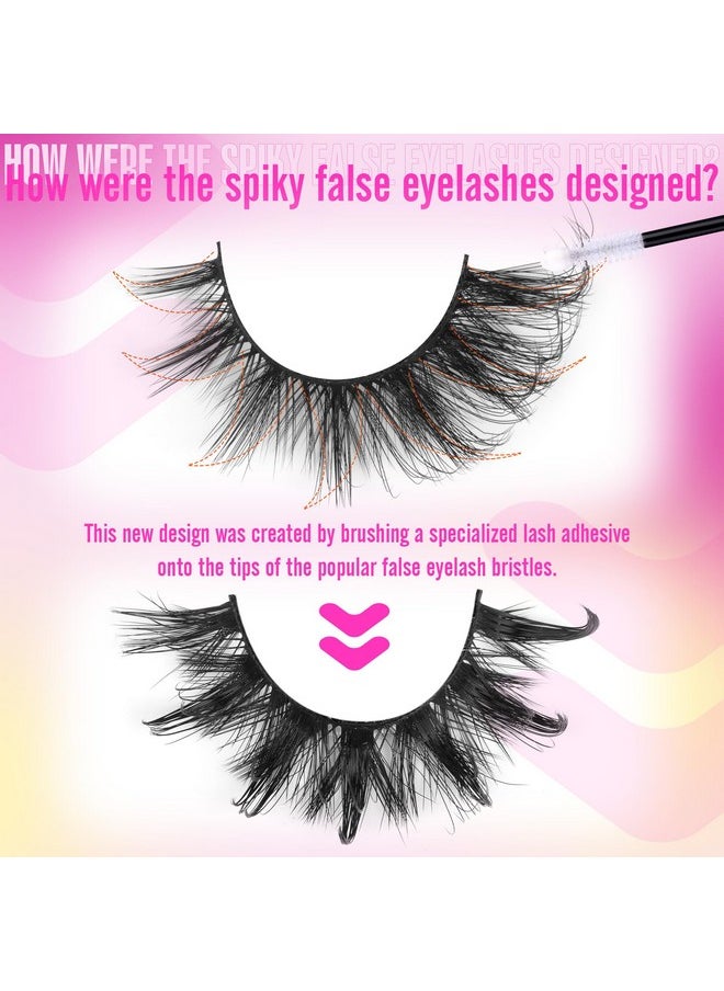 ALICROWN HAIR Lashes Wispy False Eyelashes Natural Fairy Fake Eyelashes Cat Eye Lashes Mink Long Strip Eyelashes Doll Manga Lashes 7 Pairs C Curl Lashes Pack By Alicrown  - Image 4