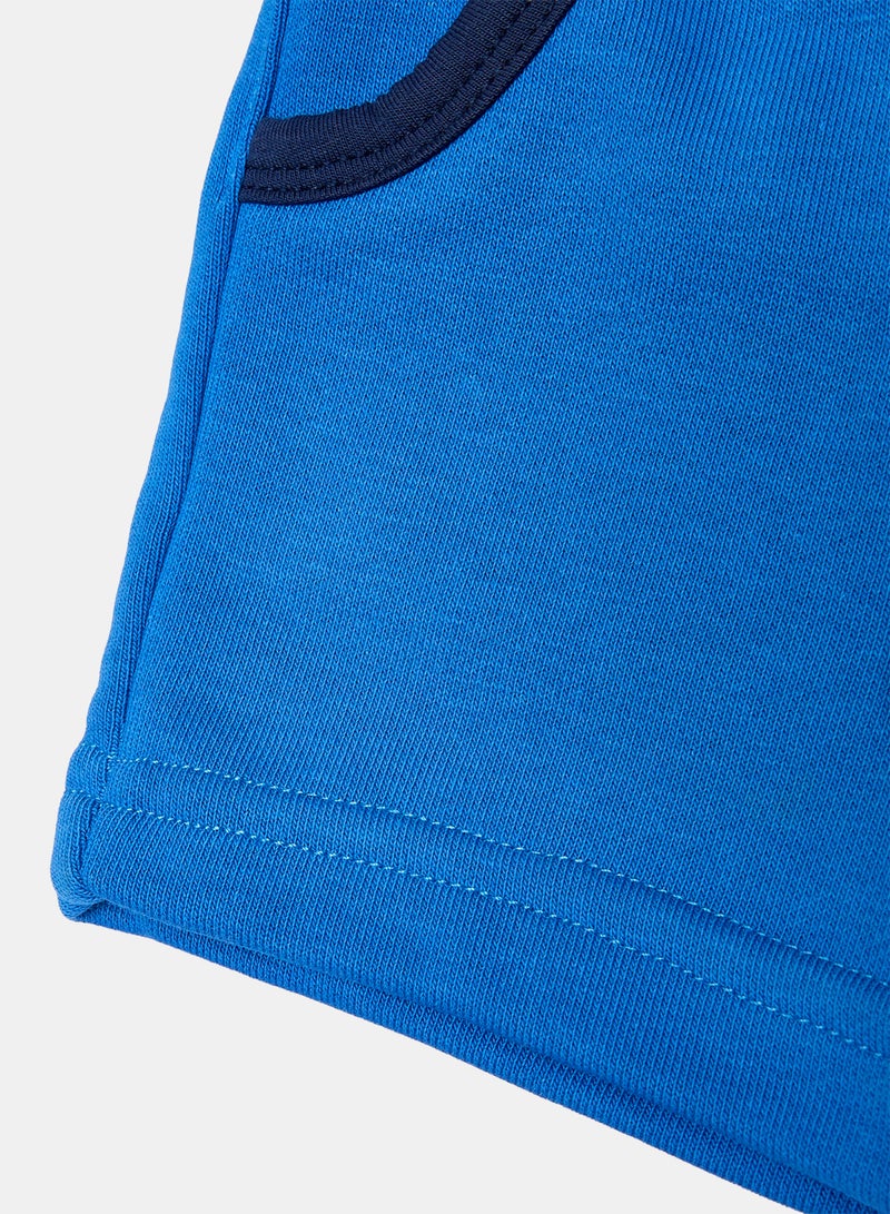 Panco Baby Boys HAVE SOME FUN Contrast Color Detailed Shorts - Image 4