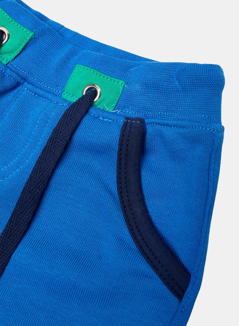 Panco Baby Boys HAVE SOME FUN Contrast Color Detailed Shorts - Image 3