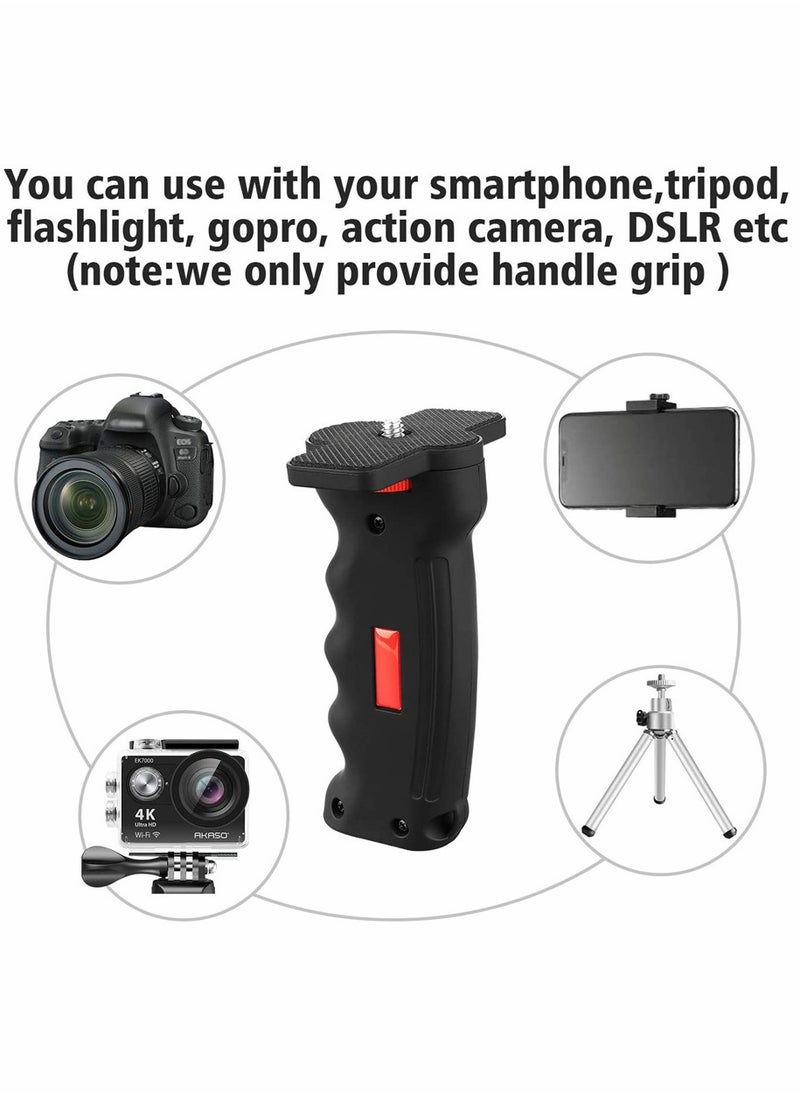 KASTWAVE - Camera Handle Grip, Stabilizers 1/4"" Camera Handheld Stabilizer with Wrist Strap, Handle Grip Support Mount for DSLR Camera Camcorder Smartphone Action Camera Led Video Light - Image 1
