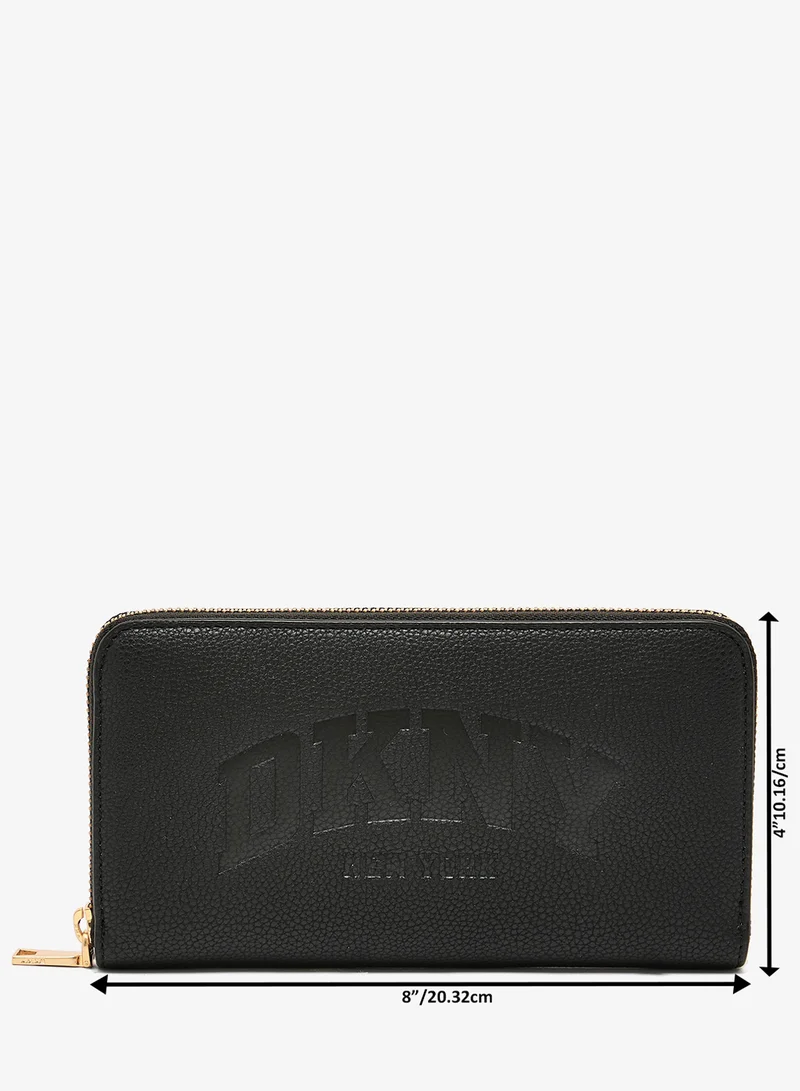 DKNY  Hadlee Large Zip Around Wallet for Women | Best Price UAE