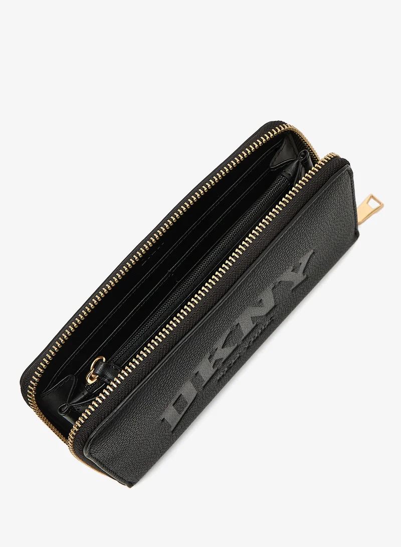 DKNY  Hadlee Large Zip Around Wallet for Women | Best Price UAE