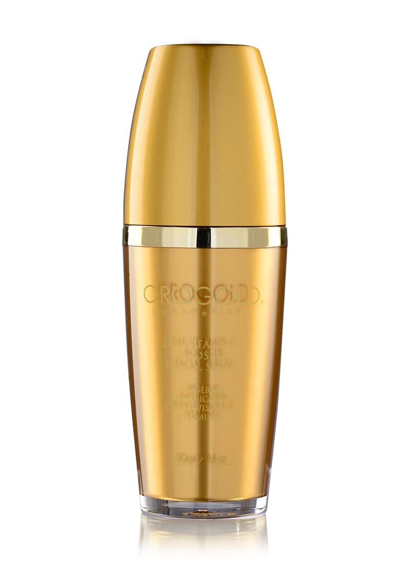OROGOLD 24K Vitamin C Booster Facial Serum - Anti Aging Facial Serum with Gold - Skin Brightening Serum For Face - 30 Mililiter / 1 Fl. Oz - Image 1