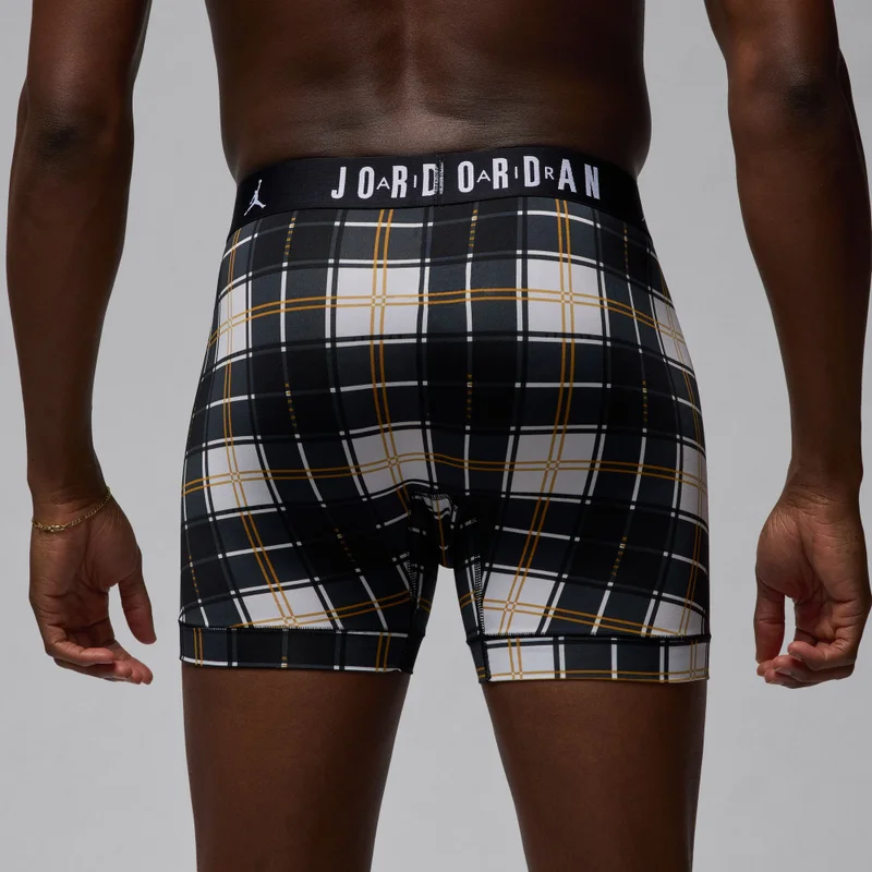 Jordan Men's Dri-FIT Plaid Boxer Briefs (2-Pack)