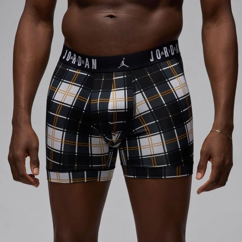 Jordan Men's Dri-FIT Plaid Boxer Briefs (2-Pack)