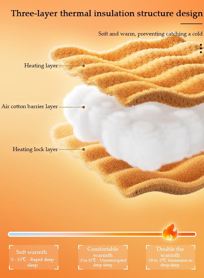 DUNISO Self-Warming Cat Sleeping Bag, Semi Enclosed Sleeping Bag for Cats, Soft Plush Cat Bed Cave for Indoor Cats, Cozy Winter Cat Sack Bed, Warm Pet Mat for Kitten, Comfy Self-Heating Cat Bed with Cave for Winter - Image 5