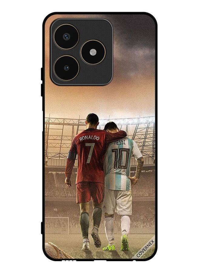 Covernex Protective Case Cover For Realme C53 Messi & CR7 Ronaldo - Image 1