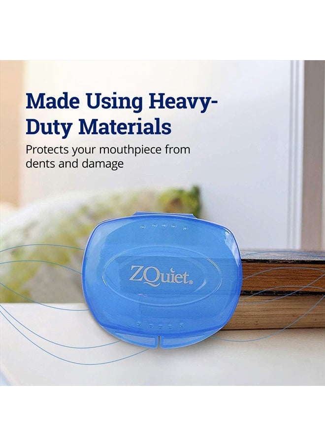 ZQuiet - ZQUIET Premium Storage Case for ZQuiet Anti-Snoring Mouthpiece (Device NOT Included) – Durable, Protective, Ventilated, and Convenient for Everyday Storage and Travel - Image 1