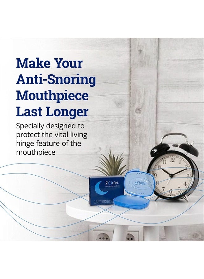 ZQuiet - ZQUIET Premium Storage Case for ZQuiet Anti-Snoring Mouthpiece (Device NOT Included) – Durable, Protective, Ventilated, and Convenient for Everyday Storage and Travel - Image 1