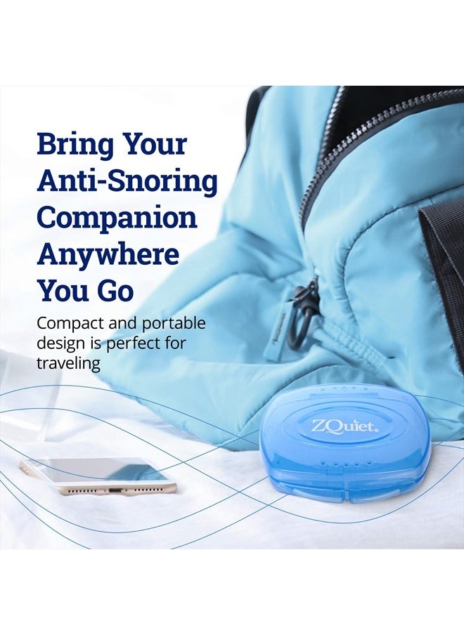ZQuiet - ZQUIET Premium Storage Case for ZQuiet Anti-Snoring Mouthpiece (Device NOT Included) – Durable, Protective, Ventilated, and Convenient for Everyday Storage and Travel - Image 1