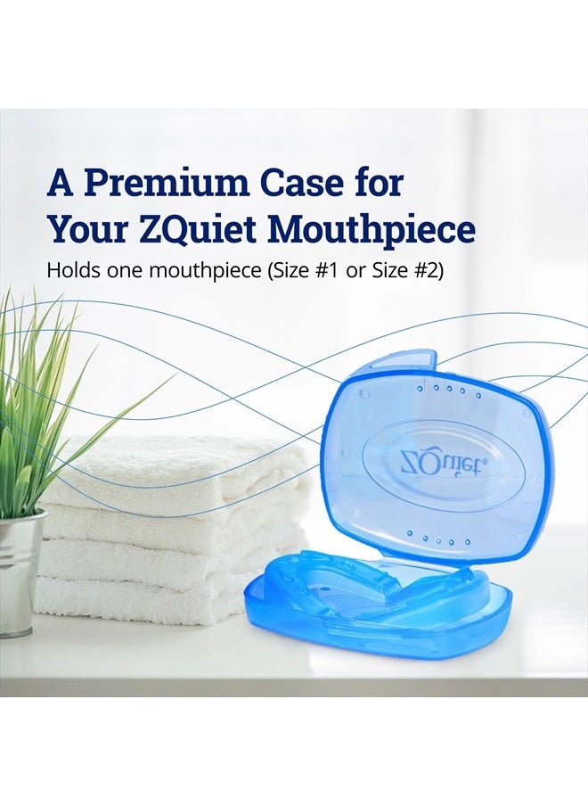 ZQuiet - ZQUIET Premium Storage Case for ZQuiet Anti-Snoring Mouthpiece (Device NOT Included) – Durable, Protective, Ventilated, and Convenient for Everyday Storage and Travel - Image 1