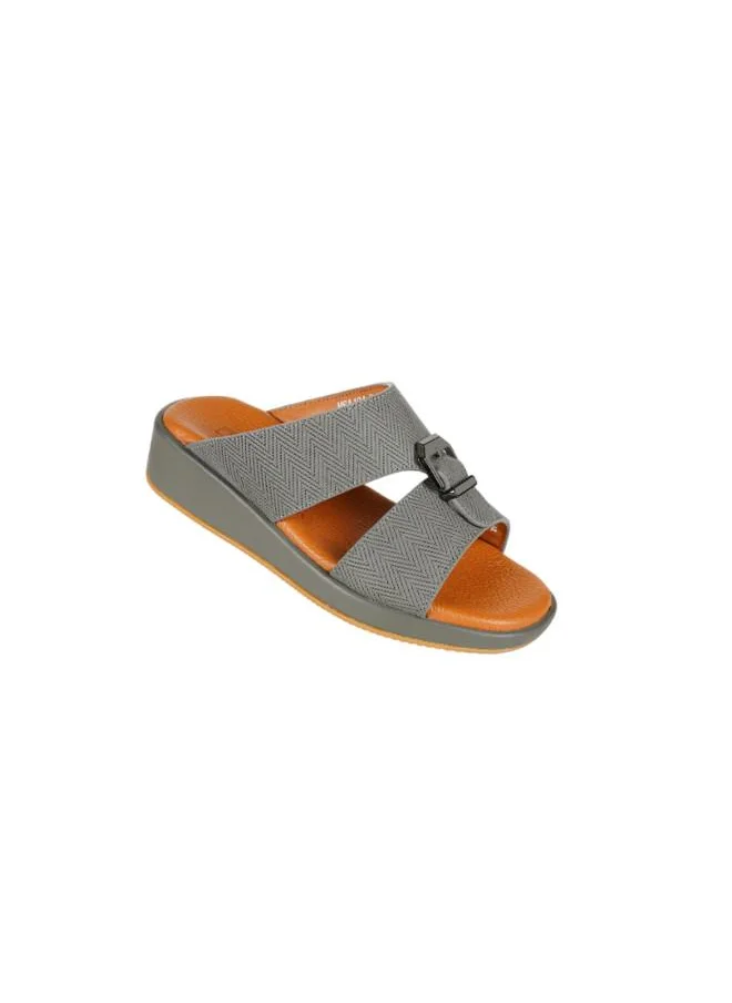 barjeel uno 008-3676 Barjeel Uno Boys Arabic Sandals MSA124 B Schist