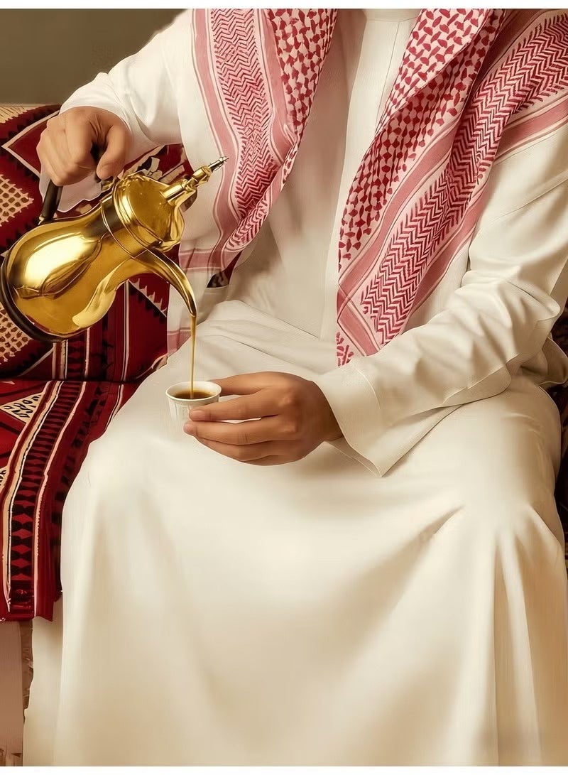 غالف دالا ماكينة قهوة عربية كهربائية - ذهبية 1 لتر - Image 3