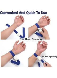 Generic Adjustable Clasp Tourniquet Bandage, Medical Emergency First Aid Quick Release Elastic Strap Buckle Band, Emergency Tourniquet Buckle (9 Pcs)  - Image 4