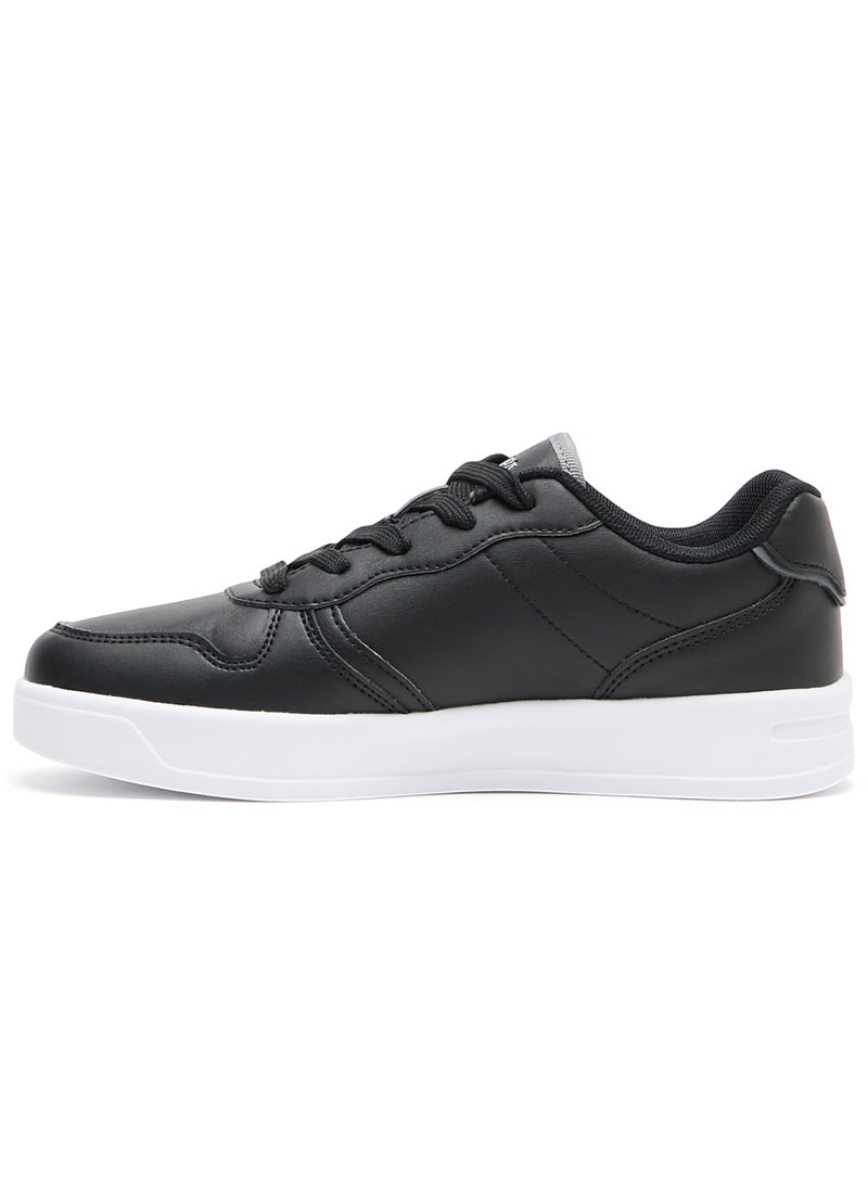 U.S. Polo Assn. Women's Black Low-Top Sneakers - Lightweight With White Sole , Comfortable Casual Shoes  - Image 2