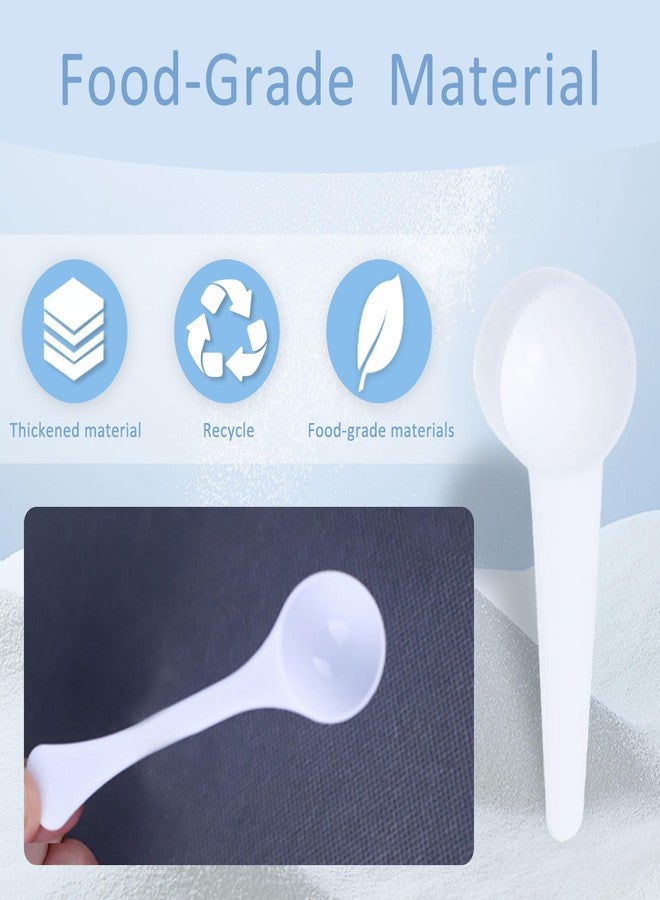 يافيجي مجموعة ملاعق قياس YAFIYGI، 4 قطع، 1 غ، 3 غ، 5 غ، 10 غ، أدوات مطبخ لقياس دقيق لمسحوق الحليب والبروتين والقهوة، ملاعق قياس لتركيبة بروتين الكرياتين. - Image 3