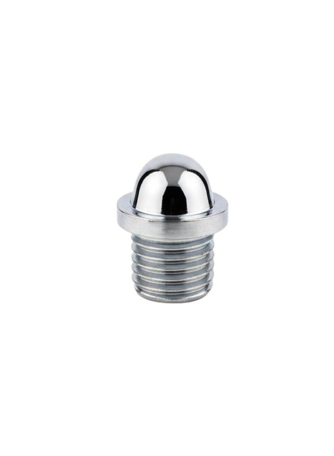 KINIK Chrome Plated Brass Plug 1/2" Male for Pipe Fittings (Pack of 2) - Durable, Corrosion-Resistant Brass Plugs for Secure Pipe Sealing and Reliable Plumbing Connections. - Image 1
