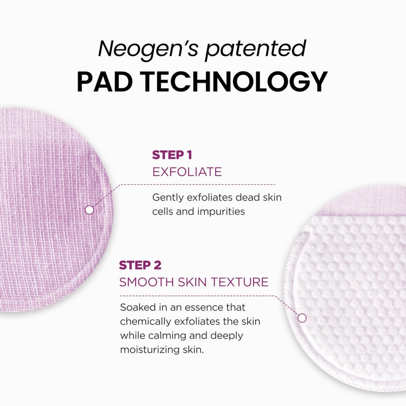 DERMALOGY by NEOGENLAB Bio-Peel Gauze Peeling Pads (Wine, 30 pads) - Exfoliating & Firming Peeling Pad with PHA & Red Wine & Resveratrol & Acid Hyaluronic - Korean Skin Care - Image 5