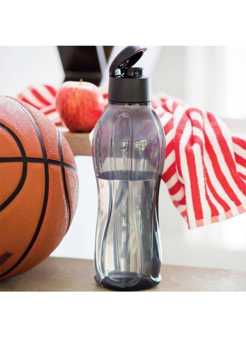 Tupperware Eco Bottle 1 Lt Black and Dark Blue New  - Image 4