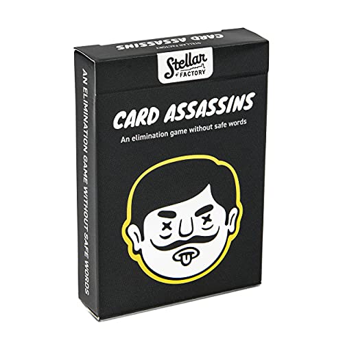 Stellar Factory Card Assassins Party Game Word Elimination 36 Players Ages 12 Play Anywhere Expandable - Image 1