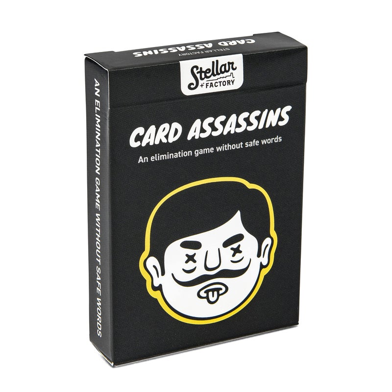 Stellar Factory Card Assassins Party Game Word Elimination 36 Players Ages 12 Play Anywhere Expandable - Image 4
