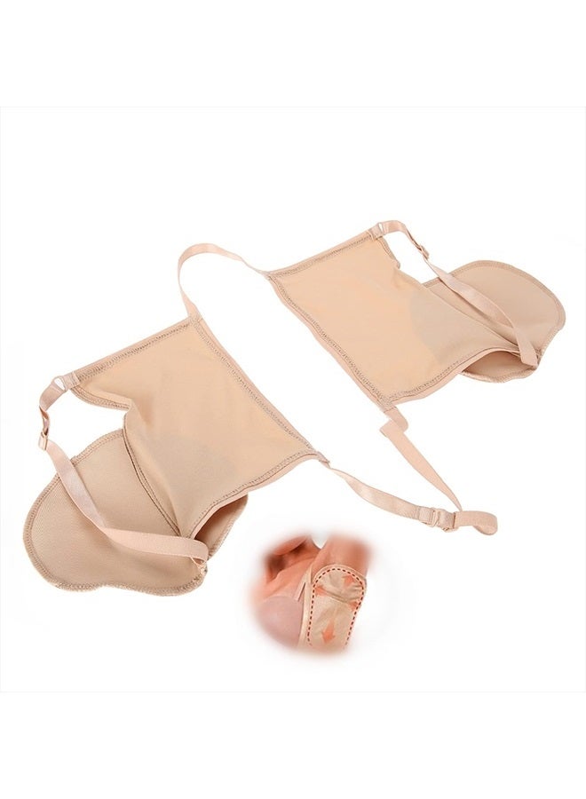 Sonew Reusable Cotton Absorbent Pads for Armpit Absorbent Pads Quality Underarm Sweat Protector Bra for Women and Men, Skin Tone - Image 1