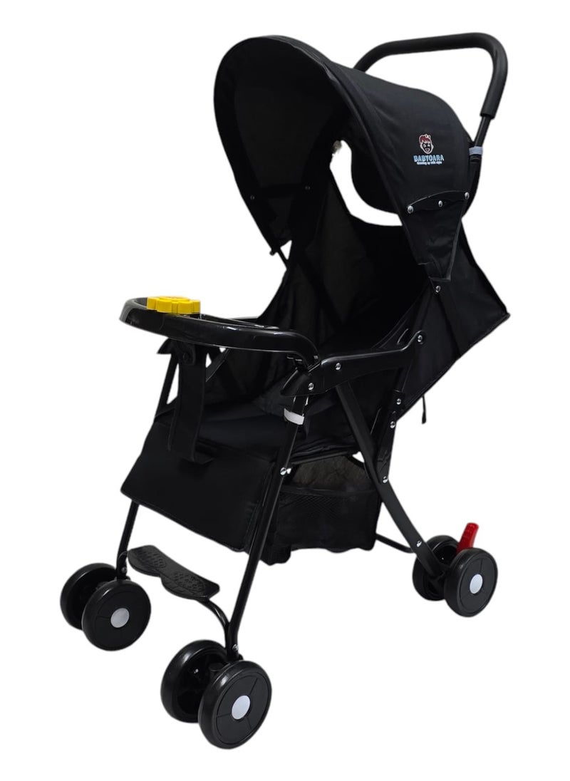 BABYCARA Lightweight Stroller with Adjustable Seat and Convenient Storage Basket  - Image 1