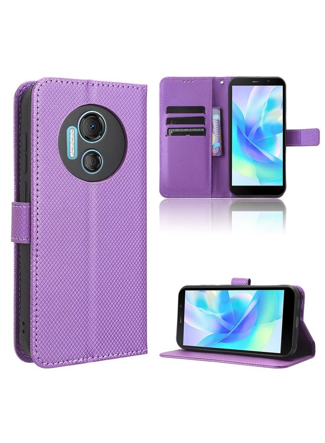 Zaboon Case For Doogee X97 / X97 Pro Diamond Texture Leather Phone Case - Image 1